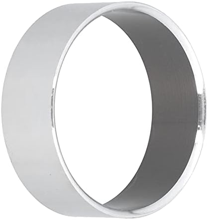 Manga de cilindro de compressor de ar fafeicy, cilindro de peças de anel de compressão leve da liga de alumínio, para compressor de ar de 600W, 69x63.7x23.5mm, cilindro