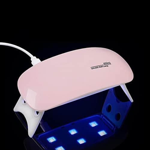 Mini Lâmpada para Gel Nails UNIG Mouse Lamp Mini USB Machine Golle Glue Secador Led Led Baking Lâmpada de luz para pregos