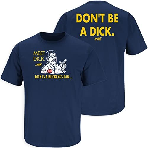 Smack Apparel Não seja uma camiseta D! CK para fãs do Michigan College