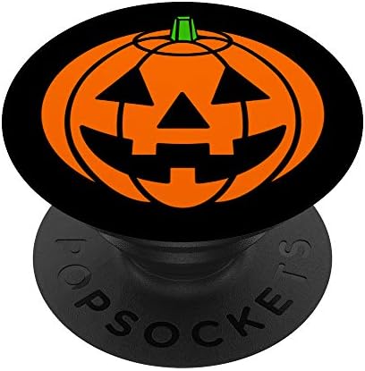 Spooky retro jack-o-lantern fofo halloween abóbora popsockets vintage swappable popgrip