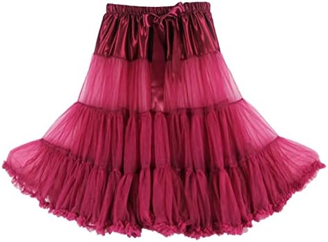LIGADA GRANDE MULHER SWIRT MASH Sexy Camada única Adulto Puffy Skirt Mini Saias de Tutu Dançando Meninas Half Tutu Longa Salia