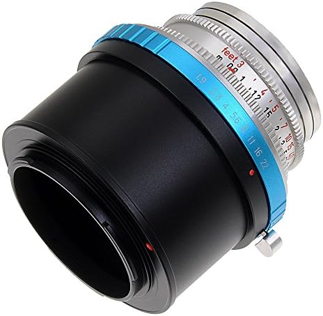 Adaptador de montagem da lente Fotodiox Pro, para lente Mamiya Ze para Fujifilm X-Mount Câmeras sem espelho
