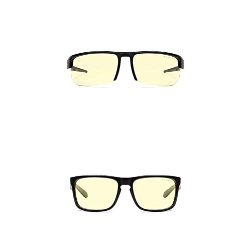 Óculos de jogos Gunnar, óculos de bloqueio de luz azul, torpedo/onyx, 65% de proteção à luz azul e óculos de jogos | Óculos de