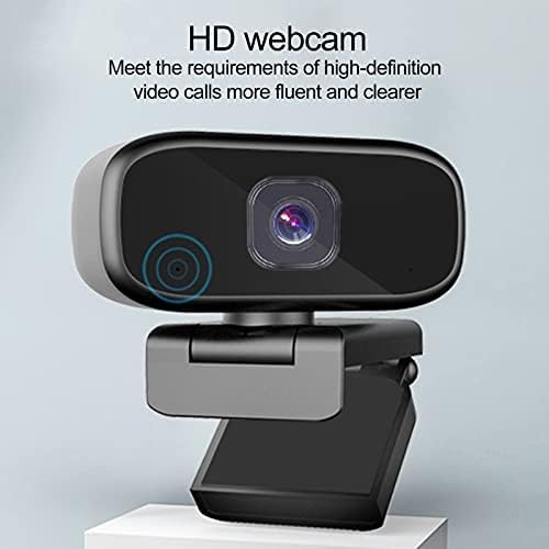 Conecte e reproduza a câmera digital de webcam de alta definição de transmissão estável rotativa 720p Mic Computer Camera para teleconferência