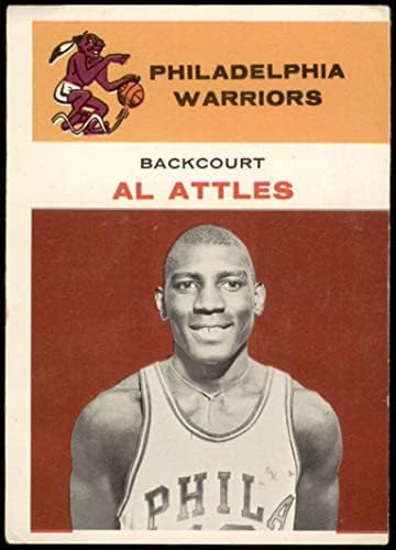 1961 Fleer # 1 Al Attles Philadelphia Warriors Good Warriors NC A&T State University
