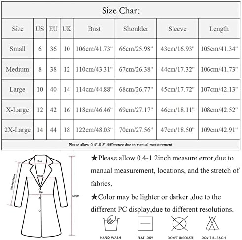 Jaquetas femininas Fall Meio xadrez de peito duplo de trespassado Longo de bolso de bolso Outwear Coats de inverno 2022