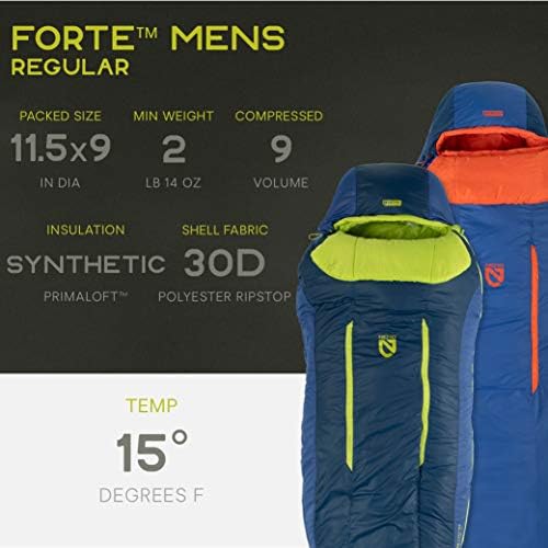 Nemo Forte masculino 20 saco de dormir