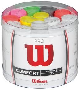 Wilson Tennis Racket Overgrips - cores e tamanhos de embalagem variados
