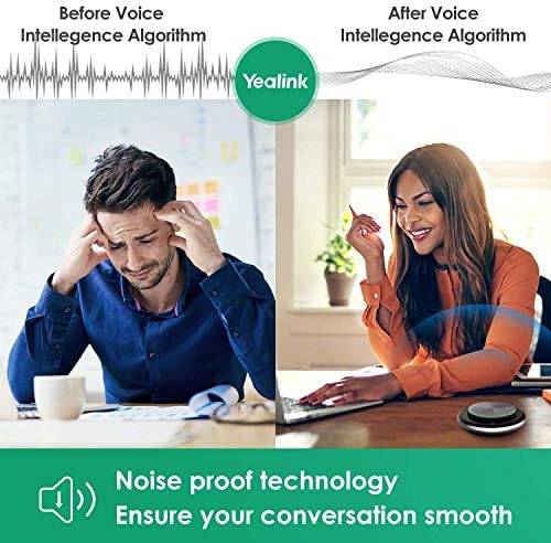 Yealink Video Conference System CP700 Speakerphone & UVC20 Webcam Camera com equipes de microfone com dongle