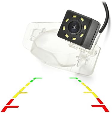 Vlicevrn HD 8 LED Câmera de backup de estacionamento da câmera da câmera da câmera de visualização noturna Visão de visão