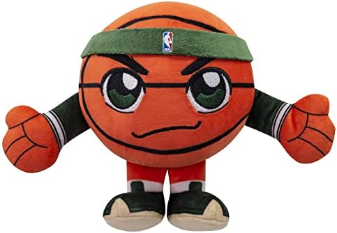 Bleacher Creaturas Milwaukee Bucks 8 Kuricha Basketball Sitting Plushies- Plexugue inspirado em chibi macio