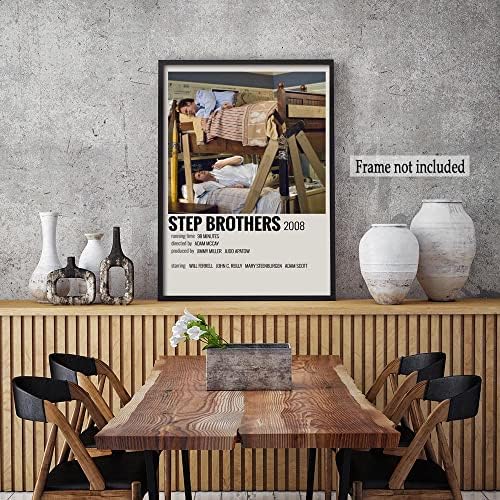 Posters de filmes de pôsteres do Step Brothers Canvas Impressão de Arte de Parede para Família Modern Family Larroom