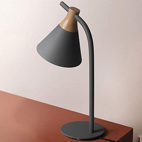 Lâmpada de mesa de mesa de ferro minimalista de Alremo, lâmpadas de mesa para cuidar de olhos, baixo consumo de energia,
