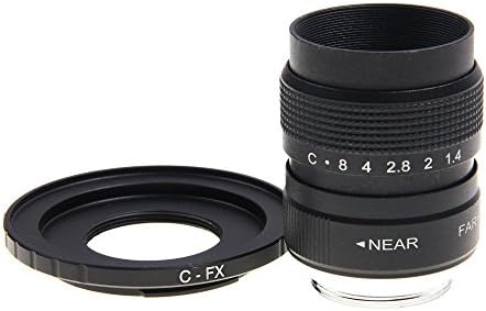 25mm f/1,4 c de montagem cctv f1.4 lente compatível com fujifilm x-e2 x-e1 x-pro1 x-m1