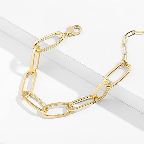 Koleso Link Chain Bracelets for Women Declaração Gold Links Charme Bracelet Jóias Acessório de jóias 2021-19341