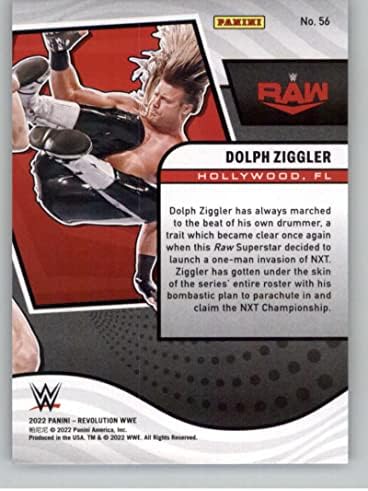 2022 Panini Revolution WWE 56 Dolph Ziggler Raw Wrestling Trading Card