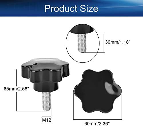 YINPECLY M12 MANITA ESTRELA MUNDO SUPLEMENTO DE SUPERIOR DO PARAFÍCIO DE ESTADA DE FORMA DE ESTRELA DE ESTADA NO MONOGEM PARA MÁQUINA