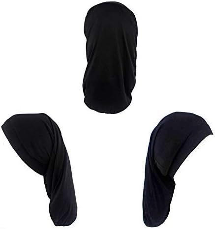 UNISSEX Spandex Braids & Dreadlocks Cap 3 embalado, Jumbo Satin Night Sleep Bonnet Capas para homens Mulheres