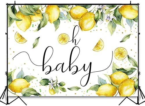 AVEZANO OH OH BEBÓRIO BABY SHARP BEMPROP FRUCH Lemon tem tema do chá de bebê decorações de festa