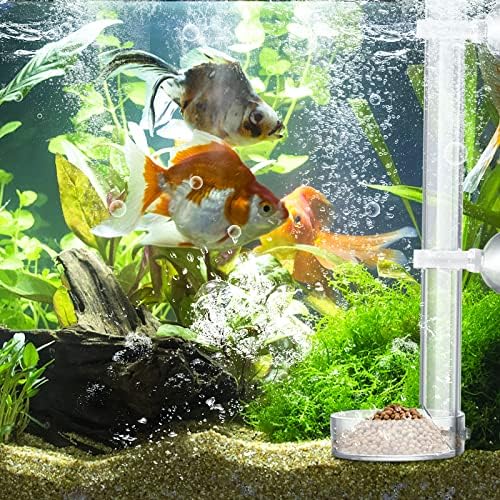 alimentador de camarão acrílico Cobee, transparente alimentador de camarão de camarão aquário durável, bandeja de prato de