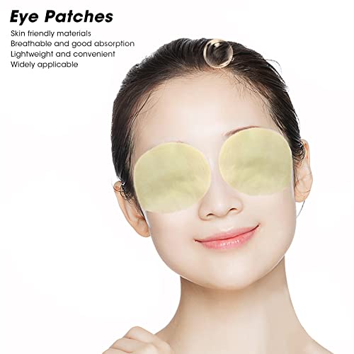 Jiawu Wormwood Eye Patches, 10pcs naturais 2 em 1 alivie os círculos escuros remendos para fadiga visual para olhos secos para