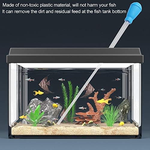 Gotas de gotas de aquário viagasafamido, aquário Grootper de peixe tanque de peixes prolongado Tubulário Manual de