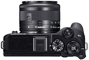 Canon EOS M6 Mark II + EF-M 15-45mm f/3,5-6.3 é o kit STM + EVF