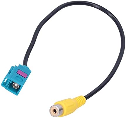 Fydun Reverse Camera Video Adapter Cable, Retrocínio do conector da câmera de cobre Cordão de cobre Substituição de substituição para