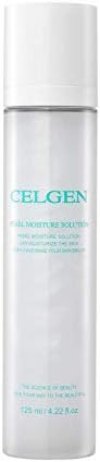 Solução de umidade da Celgen Pearl 4.22 fl oz | Toner de névoa de soro facial com extrato de pérola e gama-orizanol