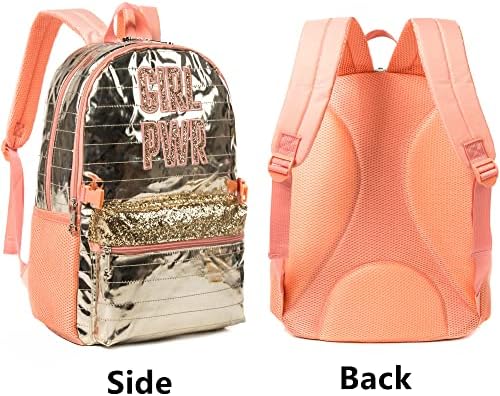 MeetBelify Backpack for Girls School Bag With Lunch Box Girls Backpack Conjunto para Livro da pré -escola elementar