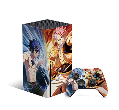 O filho de God Dragon Anime Vinyl Skins para X-Box-Série-X, Wrap Decal Cover adesivos para X-Box-Series-X Console Controller