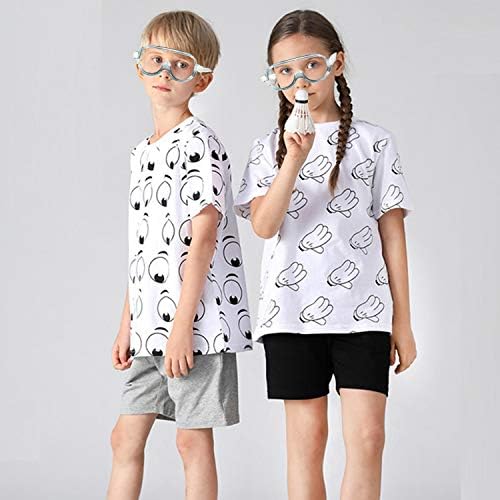 Abudder 6 peças Crianças óculos de segurança, óculos protetores de óculos de segurança cristalina para meninos e meninas