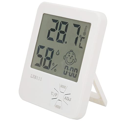 Termômetro digital Hygrômetro de temperatura interna Monitor de umidade do monitor com exibição HD para equipamentos agrícolas