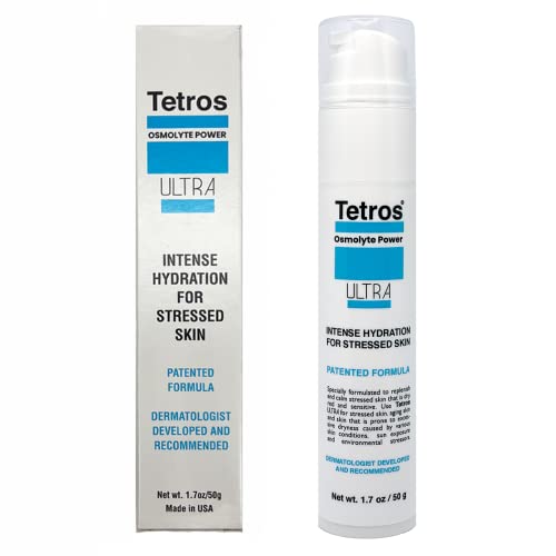 Hidratação Ultra Intensa Tetos para a pele estressada, fórmula patenteada, dermatologista desenvolvido e recomendado