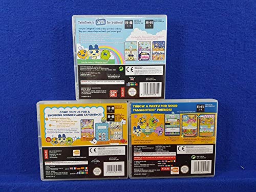 Tamagotchi Connection Corner Shop x3 Jogos 1 + 2 + 3 Região Grátis [DS]