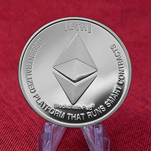 Ethereum comemorativa moeda Ada criptocurrency prata banhada por moeda digital coleção amadora moeda de coleta criativa moeda