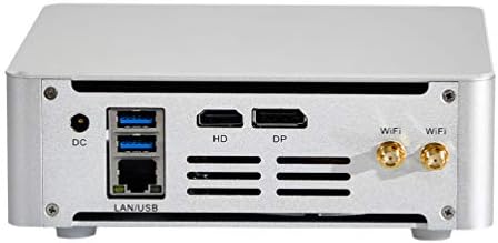 Hunsn 4K Mini PC, computador de mesa, servidor, Intel Quad Core i7 7700HQ 7820HK 7820HQ, Windows 11 Pro ou Linux Ubuntu, BM21, DP, HDMI, 6 x USB3.0, Type-C, LAN, Smart Fan, 32g Ram, 1TB SSD