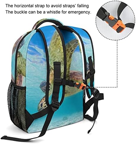 Mochila do mar havaiana Backpack Backpbag fofo pacote de costas com tira de peito Funny Impresso