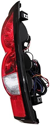 Matmacro Lente Vermelha Lâmpada Lâmpada Lâmpada Compatível para Chevy Silverado Lâmpada de freio traseiro Taileira Lâmpada