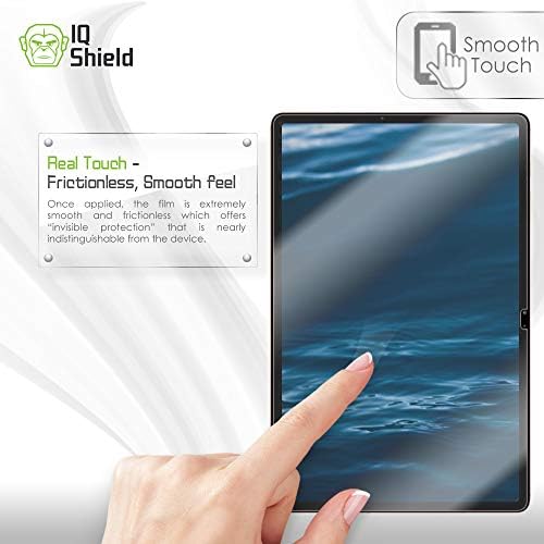 Protetor de tela Iqshield compatível com o Samsung Galaxy Tab S7 Plus Film Clear Anti-Bubble