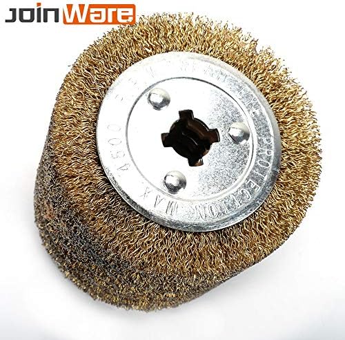 Xucus Novo Roda de Polimento de desenho de fio de 5 polegadas de 5 polegadas para polimento para polidor Roda 0,15 0,3 0,5