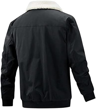 Capuz adssdq zip up para homens, tamanho de tamanho de outono de o outono de manga comprida casacos masculinos se encaixam na jaqueta quente grossa zip -up Solid8