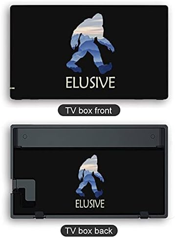 Engraçado Bigfoot Sasquatch Game Stick para um adesivo de jogo lindamente padronizado adequado para séries de switch