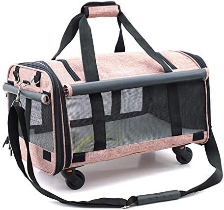 Lepsjgc pequeno cão médio sling sling filhote de viagem ao ar livre bolsa de viagem com malha e bolso