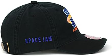 Mitchell & Ness x Space Jam 2 Capata do pai - preto/real/ajustável/unissex
