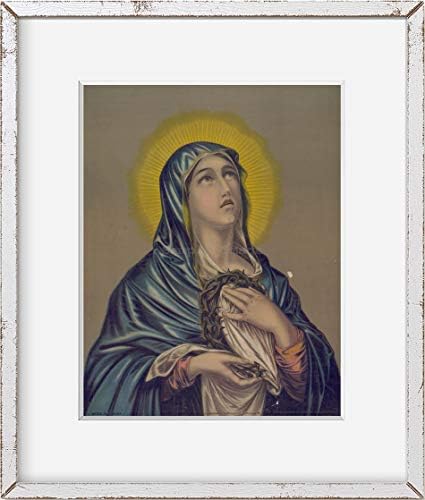 Fotografias infinitas Foto: Mater dolorosa, abençoada Virgem Maria, Nossa Senhora da Sorrow, 6 de fevereiro de C1882