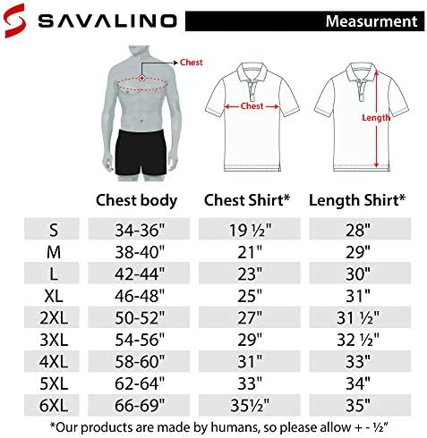 Camisas de boliche masculinas de Savalino Material Wicks Sweat & Seca Rápido, Tamanho S-6xl