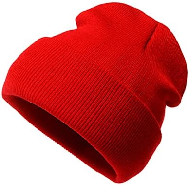 BDDVIQnn Mulheres malha malha girada chapéu de lã de lã de malha ao ar livre Capéu neutro de cor sólida Mantenha chapé