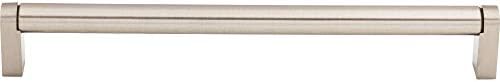 Top Knobs M1005 Bar Pulls Collection 8-13/16 Pennington Bar Pull, níquel de cetim escovado