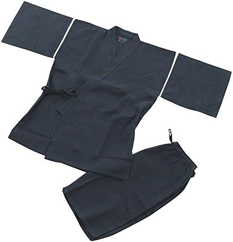 Japão de Edoten, Japão Kimono Jimbei Sijiraori algodão.